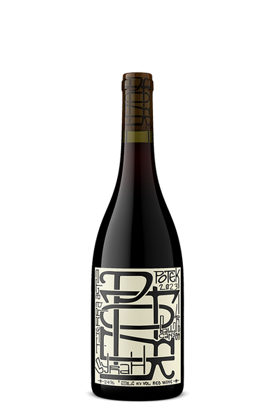 Bottle of 2023 Tierra Alta Syrah — Potek Winery