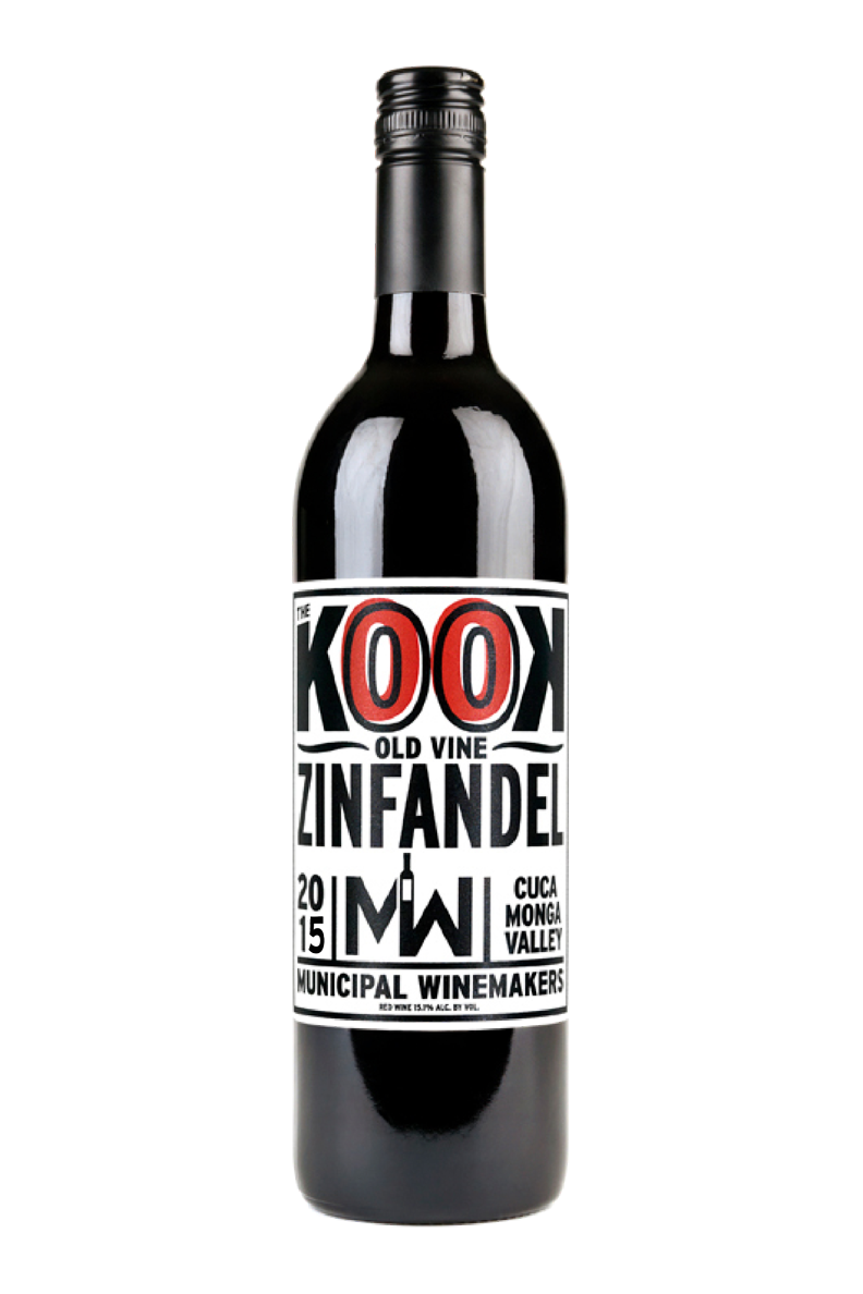 2015 Kook Old Vine Zinfandel