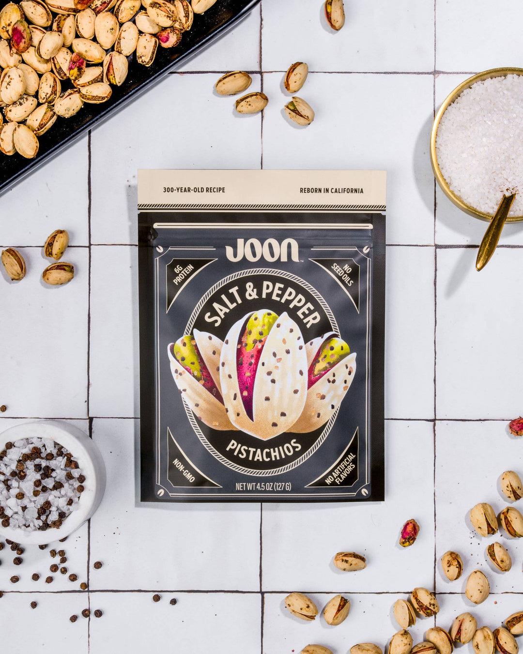 Joon Salt and Pepper Pistachios