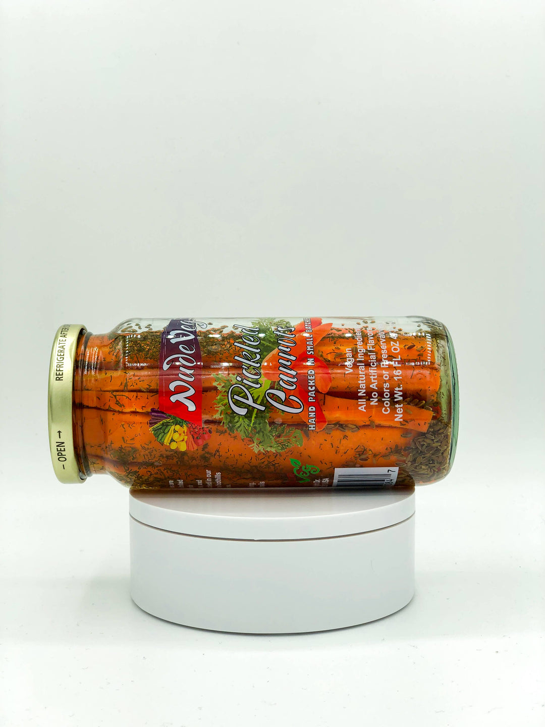 Pickled Spicy Dill Carrots