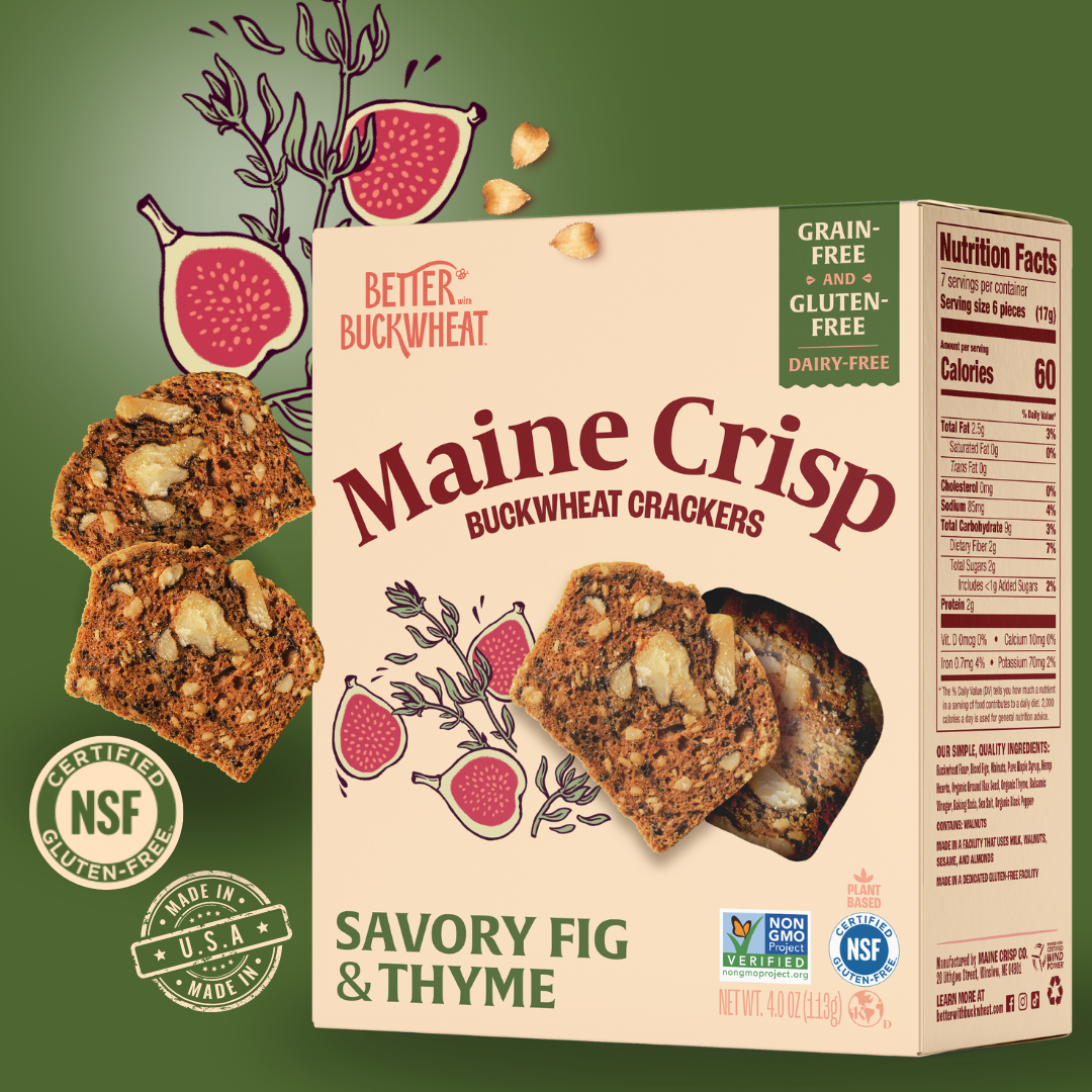 Fig & Thyme Crisps | Gluten-Free