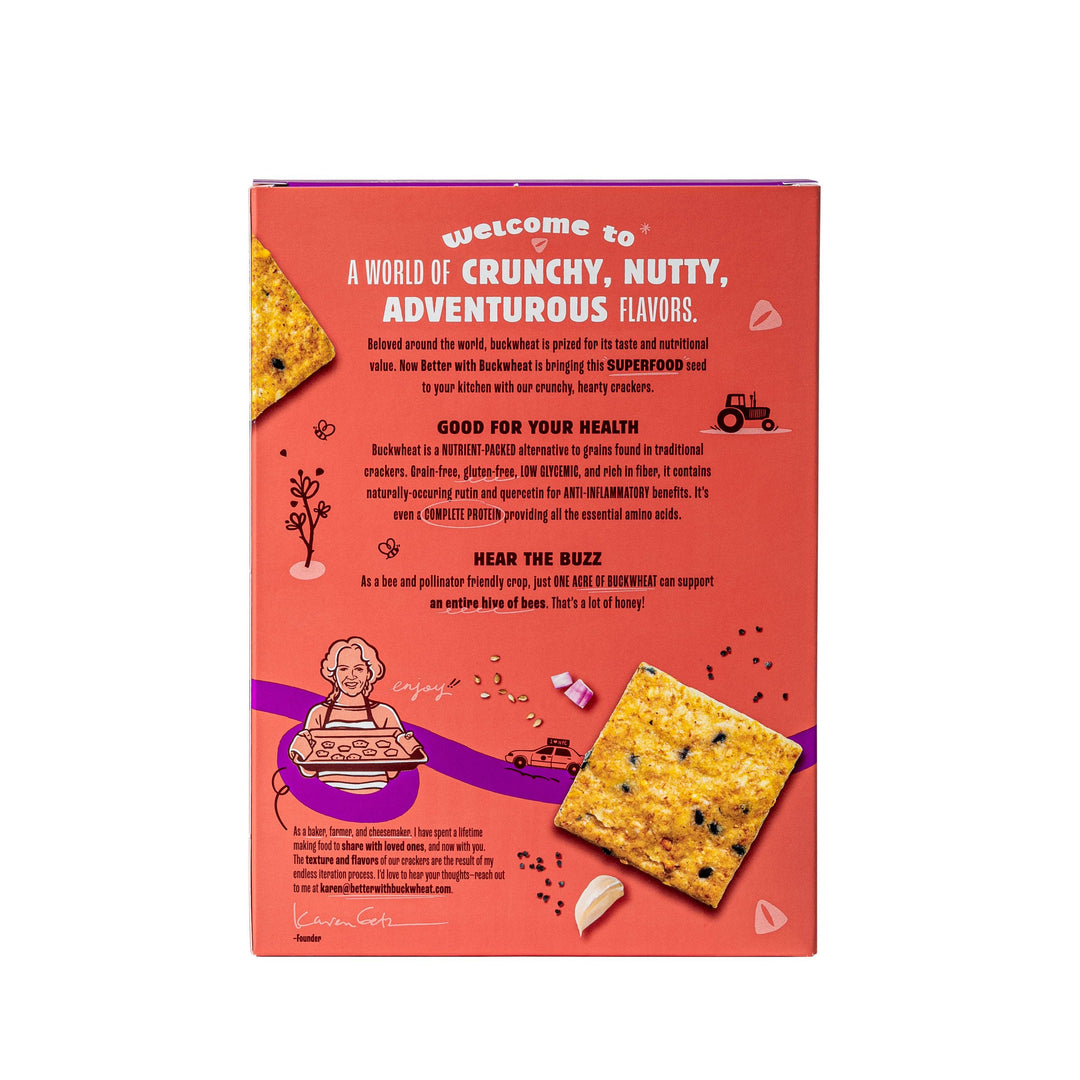 Everything Crackers | Gluten-Free