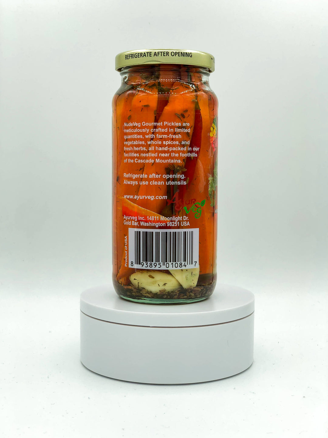 Pickled Spicy Dill Carrots