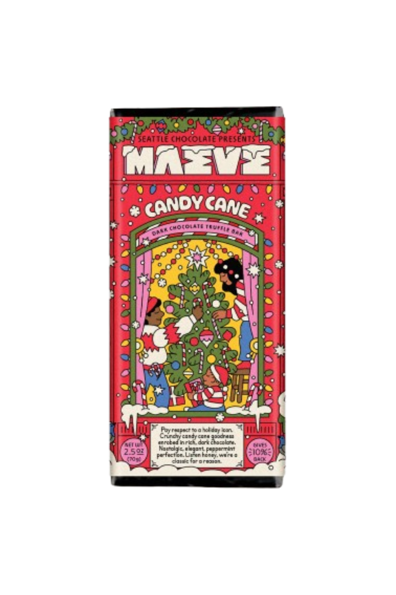 Maeve Candy Cane Truffle Bar