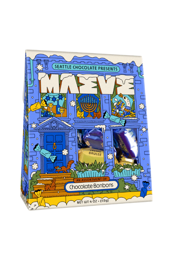 Maeve Hanukkah Bonbon Box