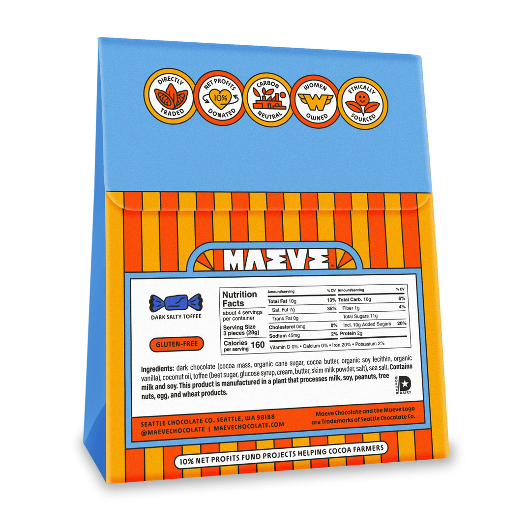 Dark Salty Toffee Bonbon Box