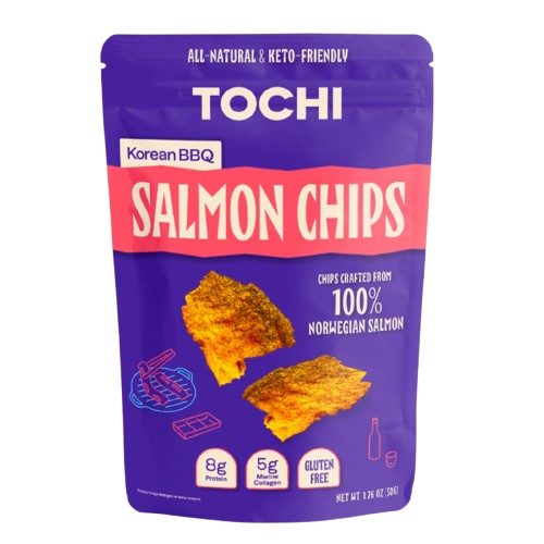 Salmon Chips Korean BBQ