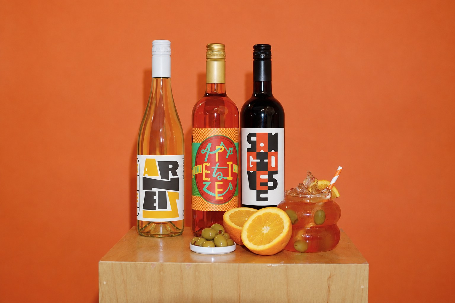 Apero Hour — the bottles included in the pack